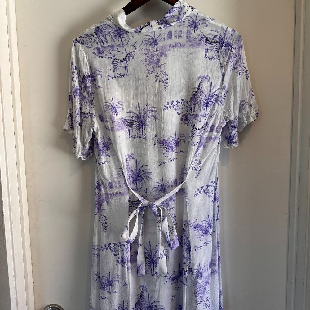 All Saints Fay Tajpur Belted Shirt Dress - Picture 2 of 3